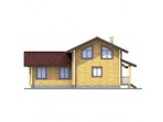 Строительство домов из сухого профилированного бруса - Дом С-487